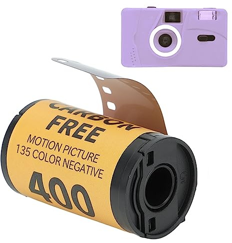 Film Couleur FAUOSWUK pour Appareil Photo de 35 mm pellicule argentique 35mm 35 mm Film Portra 400, ISO 320-400, 36 expositions, Couleur, lumière Filme