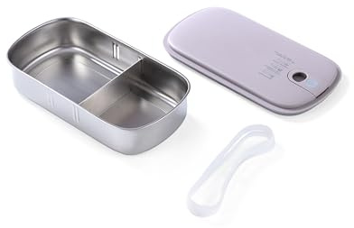 Bella Epoca Récipient interne amovible pour gamelle chauffante, bol supplémentaire en acier inoxydable 900 ml pour chauffe-repas