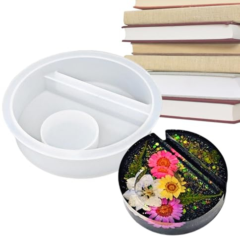 Moules en silicone pour bougeoirs, moule en silicone pour chandelier en résine,Moule de moulage de porte-bougie époxy - Bougeoir chauffe-plat en forme d'arbre de noël, fabrication de moules
