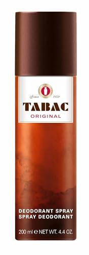 Desodorante original Tabac® | Fragancia inconfundible de Tabac Original – 24 horas de protección como desodorante – Original desde 1959 | 200 ml en aerosol