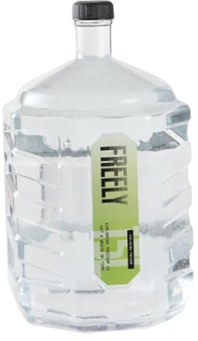 Aymzbd Contenedor de Agua Portátil Depósito Multifuncional Garrafa Reutilizable de Plástico Transparente con Hermético Adecuado para Senderismo, 20 L