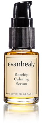 evanhealy Rosehip Calming Serum | Blue Skin Care Line with Organic Whole Essential Oils | Nurturing, Soothing Facial Oil Serum | Organic Facial Oil For Sensitive, Reactive Skin