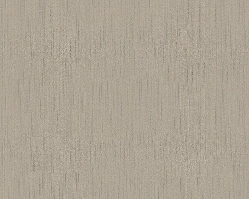 Architects Paper Textiltapete Tessuto 2 Tapete Uni 10,05 m x 0,53 m beige braun Made in Germany 968579 9685-79