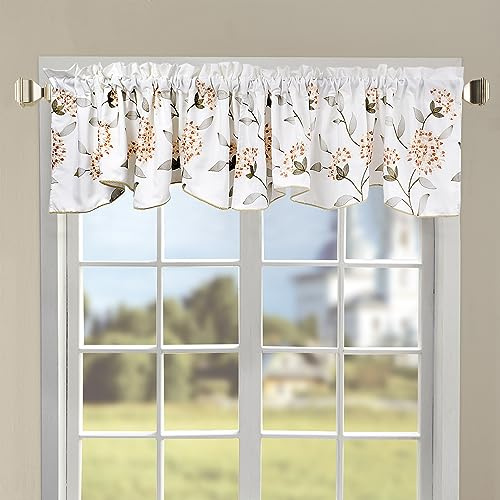 Home Soft Things Serenta - Mantovana classica ricamata, 152,4 x 48,3 cm, colore: Oro