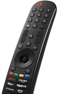 Original Replacement for LG MR24GA Magic Motion Sensor TV Remote Control for AKB76045003 4K Smart OLED with Voice, Bluetooth, Magic Air Mouse