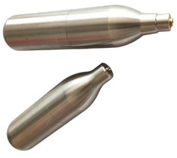 8g 12g Nachfüllkapsel Co2-Kartusche Wiederaufladbarer Co2-Zylinder for DIY-Soda-Saft-kohlensäurehaltige Getränke(12g)