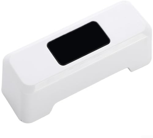 Honseadek Automatic Toilet Flusher, Infrared Sensor, Touchless Flush Kit, Hands-Free Operation, Rechargeable 2000MAh Battery, Up To 3 Months Life(white)