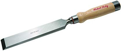 Robert Sorby F28650P Heavy Duty Bevel Edge Chisel 2 50mm - Bevelled Framing Chisel with Ash Handle - Woodworking and Wood Carving