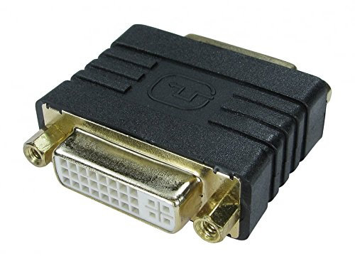 Rhinocables DVI accoppiatore Femminile Gender Changer/DVI-I Dual Link Adapter - Consente di collegare 2 Cavi C3110