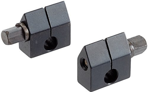 Hegner Sägeblatt-Klemmen mit Vierkantschrauben, Schlitzbreite 0,5 mm, SB-Verpackung 2-Stück, 00000090-2