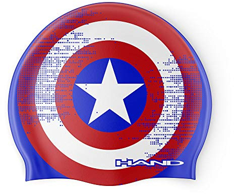Captain, Cuffia in Silicone, Cuffia Piscina, Cuffia Nuoto, Taglia Unica (BLU ROYAL)