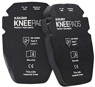 Blaklader 403212079900onesize Kniepolster Gel, 25 mm, Schwarz, Taille Unique