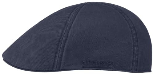 STETSON Texas Cotton Flat Cap enfargad UV-skydd 40 Dam Var Sommar