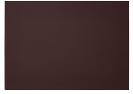 Eglooh - Palladio - Schreibtischunterlage echtem Leder Dunkel Braun cm 50x35 - Handwerkliche Nähte und rutschfester Boden - Made in Italy