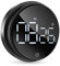 ORIA Digitaler Küchentimer Magnetischer, 3'' LED Küchenwecker Kurzzeitmesser Eieruhr mit Klapphalterung & Rutschfesten Pads, 3 Lautstärkestufen, für Kochen, Sport, Backen, Studieren