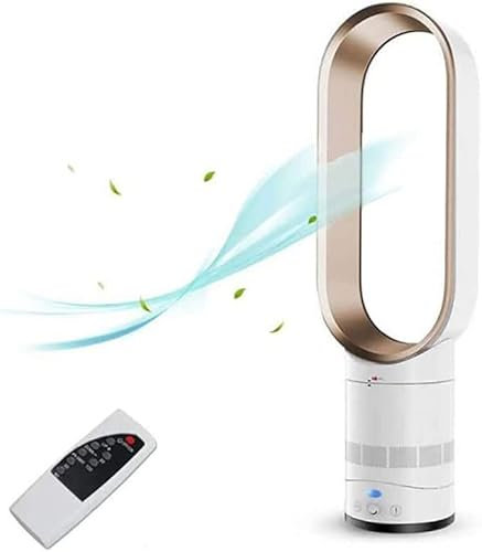 Ventilador sin aspas, ventilador sin hojas del enfriador de aire de seguridad de iones negativos, ventilador de torre multiplicador de aire súper silencioso portátil, ventilador de torre de control