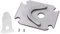 Piastra della Valvola del Compressore D'aria Parte in Metallo Accessorio Set di Ricambio Kit Piastra della Valvola del Compressore D'aria 3/8in 48x72mm 1P2.5P3P4P