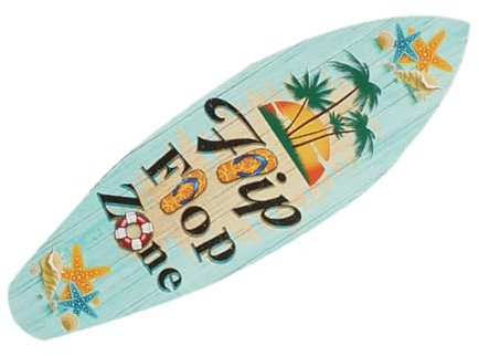 ULDIGI Ornament Im Marine-stil Surfbrett Aus Holz Dekoration Für Zuhause Für Küste Und Meer