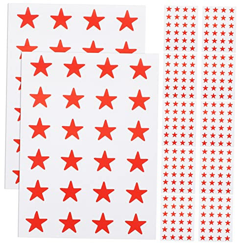 COHEALI 1120 Stk Aufkleber Winziger Anreiz Markierungsetiketten Sterne Wandtattoo Kinderzimmer Abziehbilder Stichworte Bulk-binder Farbige Etiketten Klebeetiketten Selber Machen