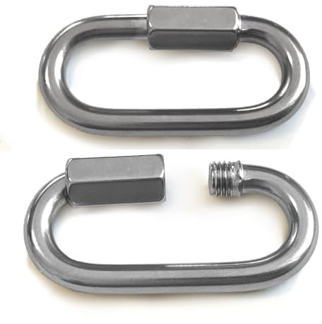 Quick Link For Chain Shackle - A4 316 Marine Grade Stainless Steel - M3 - M12