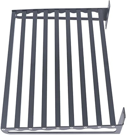 CHIMHOON Aluminium mikrovågsugnshållare, vägghylla hållare, hylla mikrovågsugnar kök svart, mikrovågsugnshylla, kökshylla, mikrovågsugnshållare, hylla, för kök och badrum