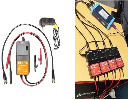 Oszilloskop-Spannungssonde HDP76 Hochspannung Differenzsonde 100MHz, 1400V BNC-Schnittstelle