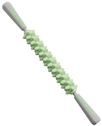 Rodillo muscular – Rodillo corporal | Rodillo de relajación muscular, barra de masaje de terapia, rodillo multiusos para atletas, muslos, espalda y cuello, relajación para gimnasio, viajes, trabajo