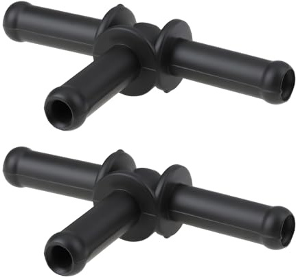 Briny River Raccord de Tuyau en T pour Liquide de Refroidissement de Voiture 2 Pièces 06B133382 N90693001 Compatible avec VW