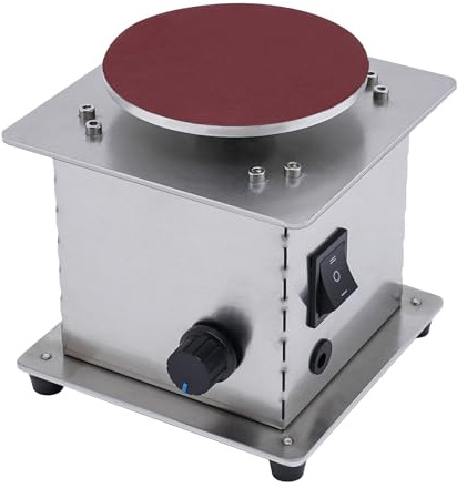 Levigatrice a nastro, levigatrice a nastro (200 W, fino a 6000 giri/min, regolazione 7 livelli, 21 pezzi di carta vetrata, rumore 20-30 dB) per progetti di legno, metallo e fai da te