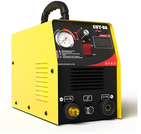 Taglierina al plasma, Taglierina al plasma portatile con pannello digitale CUT50, macchina da taglio 110/220 V su metallo, inverter IGBT CC 50 A