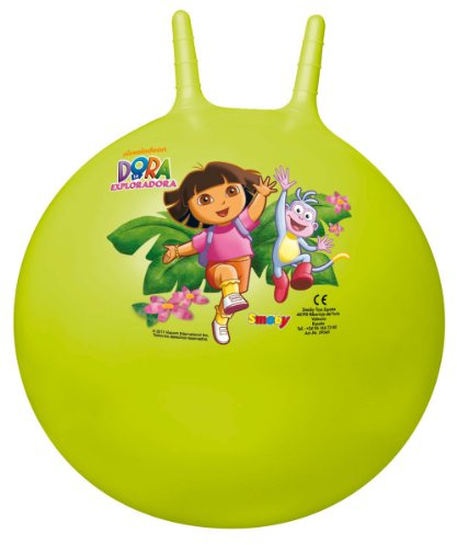 John 59545 Mighty Express Hüpfball, orange, 50 cm
