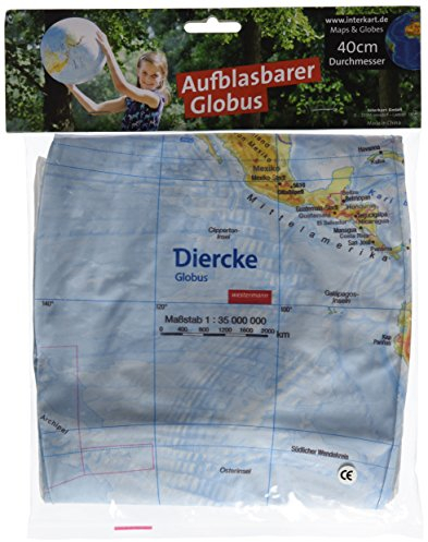 Topographischer Globus: aufblasbar