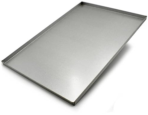 Backblech, Maße: 60 x 40 x 2 cm, professionelles Aluminiumblech