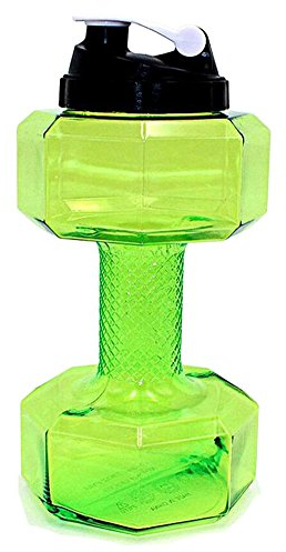 TOPIND Sports Water Bottle 2.2L Large Capacity Dumbbells Shaped Bottles Eco-friendly Plastic Sport Drinking Gym Fitness Jug Cup