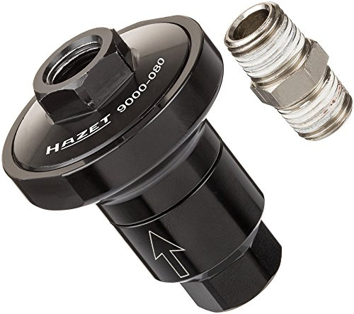 HAZET Druckluft Minderer 9000-080 | 100 g, Antrieb 400180 Zubehör , Verbindungsteile,, Reduktion des Betriebsdrucks zum Schutz der hochwertigen Druckluft Geräte