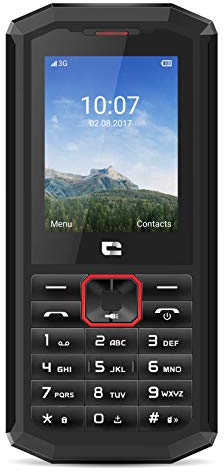 CROSSCALL Spider-X5 Téléphone Portable Débloqué 3G+ (Ecran: 2,4 Pouces - 64 Go ROM - Dual SIM) Noir