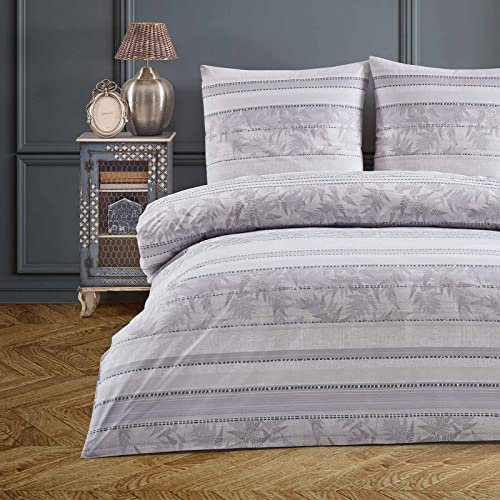 Buymax® Bettwäsche 200x200 100% Baumwolle 3-Teilig Bettbezug - Bettwäsche-Sets 200 x 200cm mit 2 mal Kissenbezüge 80x80cm, ÖKO-TEX Renforcé-Bettdeckenbezug Set mit Reißverschluss