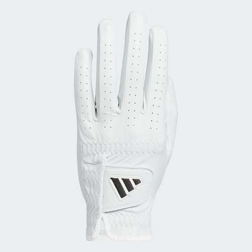 adidas Mens Gloves Leather Gl 23, White/Black, HT6808, LML