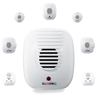 Bell+Howell Ultrasonic Pest Repeller Plug in Device Assorted 8 Pack, Effectively Aids to Repel mice, Bugs, Rats, Rodents, Mosquitos, roaches, Spiders and Ants Chemical, Odor and Sound Free