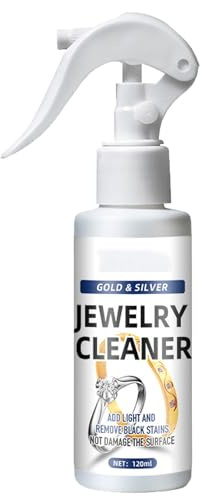 Jewelry Cleaner Spray,Instant Shine Jewelry Cleaner Spray,Jewelry Cleaner,Instashine Jewelry Cleaner,Silver Jewelry Cleaner Solution,Effective Jewellery Cleaner for Diamonds Sapphires & Rubies