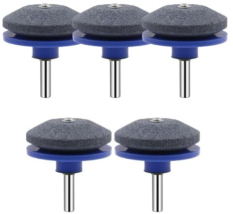Qussedser 10 Pièces Affûteur de Lame Émoussée de Tondeuse à Gazon Kits D'Affûtage de Lame de Tondeuse à Gazon Affûteurs de Lame Universels pour Tondeuses à Gazon