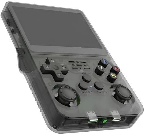 RESTEQ Handheld Retro Game Console with 64GB Storage, 3.5-Inch IPS Display, Portable Video Game Player