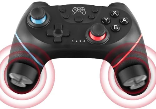 Etpark Manette Switch 2PCS, Manette Switch Sans Fil Compatible avec Switch/Switch 2/Switc.h Lite/OLED, Manett.e Switch Pro avec Hall Joysticks/Turbo/6 Axis Gyro/Dual Vibration
