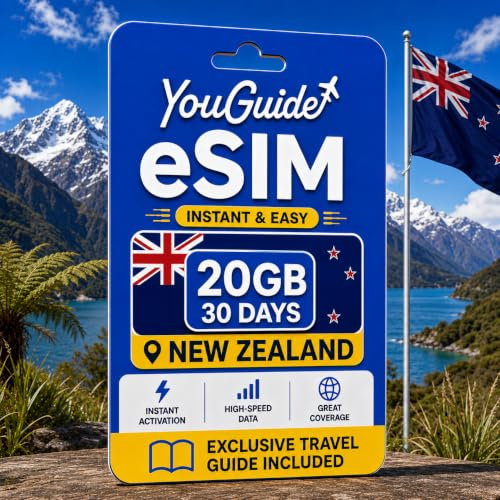 New Zealand eSIM 20GB 30Days