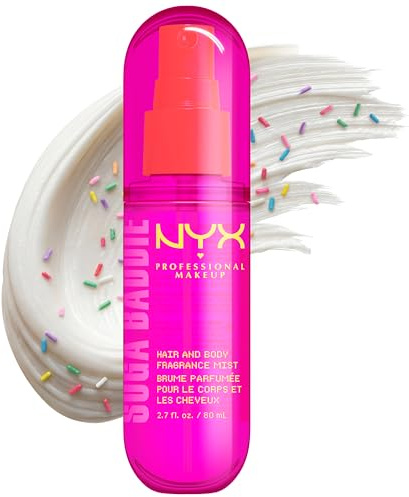 NYX Professional Makeup Fat Oil Body Brume Parfumée Corps Cheveux 80ml | Notes vanille crème fouettée, Biscuit vanillé orchidée, Format nomade retouches, Alternative légère parfum
