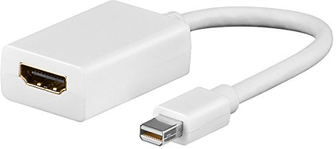 Goobay 61729 Câble adaptateur Mini DisplayPort/HDMI™ 1.1 - Connecteur mini DisplayPort > Prise femelle standard HDMI™ (type A)