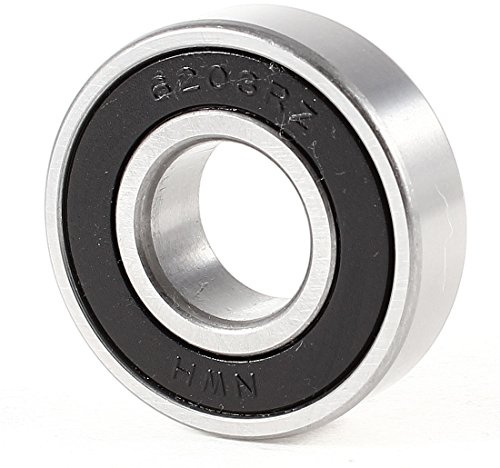 sourcing map Ersatz 6203RZ Roller-Skating Rillenkugellager 40x17x12mm