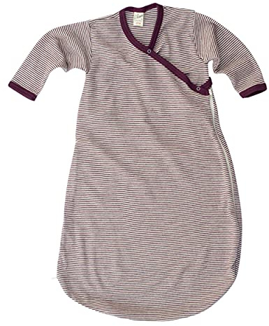 Lilano, Wickelsack Ringel, 70% Wolle (kbT), 30% Seide, 210 gr./m²