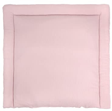 KraftKids Wickelauflage in Doppelkrepp Rosa, Wickelunterlage 75x70 cm (BxT), Wickelkissen