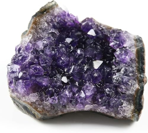 Namzi Amethyst Druse, Amethyst Stein, Amethyst Kristalle, Kristalle Heilsteine, Bergkristall Rohstein, Roher Amethyst, Natürliche Amethyst-Geodenhöhlen Kristalle Heilsteine(240G) | Bergkristall Rohstein,Roher Amethyst,Natürliche Amethyst-Geodenhöhlen Kristalle Heilsteine